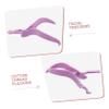 Beaupretty 4sets Facial Hair Removal Tool for Women Face Epilator for Threading Waxing Portable Handheld Hair Remover for Upper Lip Chin and view 2
