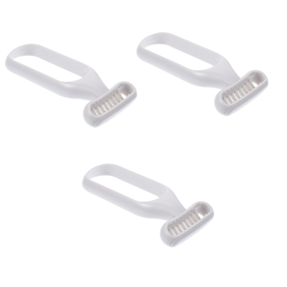 FOMIYES 3pcs Body Hair Trimmer for Women Removal Tool for Armpits and Legs Comfortable Shaving Experience Ergonomic Design Gentle Skin Grey