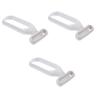 FOMIYES 3pcs Body Hair Trimmer for Women Removal Tool for Armpits and Legs Comfortable Shaving Experience Ergonomic Design Gentle Skin Grey view 1