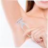 FOMIYES 3pcs Body Hair Trimmer for Women Removal Tool for Armpits and Legs Comfortable Shaving Experience Ergonomic Design Gentle Skin Grey view 2