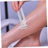 FOMIYES 3pcs Body Hair Trimmer for Women Removal Tool for Armpits and Legs Comfortable Shaving Experience Ergonomic Design Gentle Skin Grey view 3