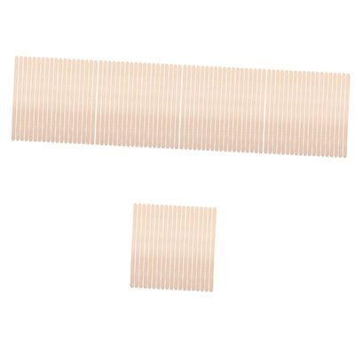 Beaupretty 500pcs Wooden Sticks for Hair Removal Waxing Applicators for Eyebrow Shaping and Facial Hair Thick Edge Spatulas for and Comfortable Use
