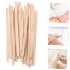 Beaupretty 400pcs Wooden Waxing Sticks Applicators Thick Edge Hair Removal Spatula for Eyebrow Shaping Waxing Safe and Comfortable Use view 4
