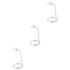Beaupretty 3pcs Double Shaving and Brush Stand Heavy Duty Holder for Safety and Shaving Brush Facilitates Air Drying Fits Models for Bathroom Storage Random Style view 1