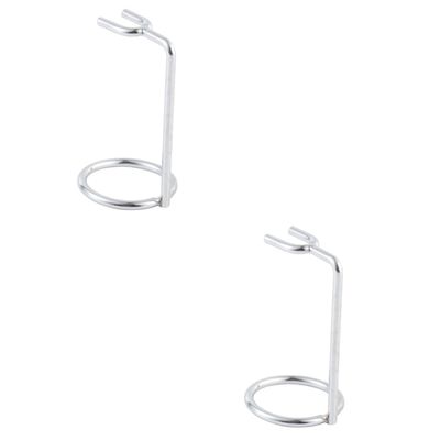 Beaupretty 2pcs Double Safety and Brush Stand Heavy Shaving Holder for Wet Shaving Kit Compatible and Brush Models Facilitates Air Drying Random Pattern Design