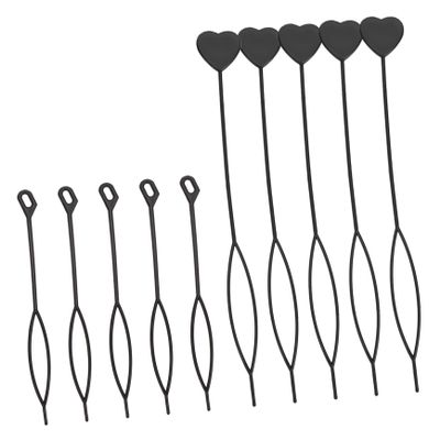Mikinona 40pcs Needle Hair Braid Tool Styling Accessories for Braids Bun Making