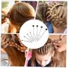 Mikinona 40pcs Needle Hair Braid Tool Styling Accessories for Braids Bun Making view 3