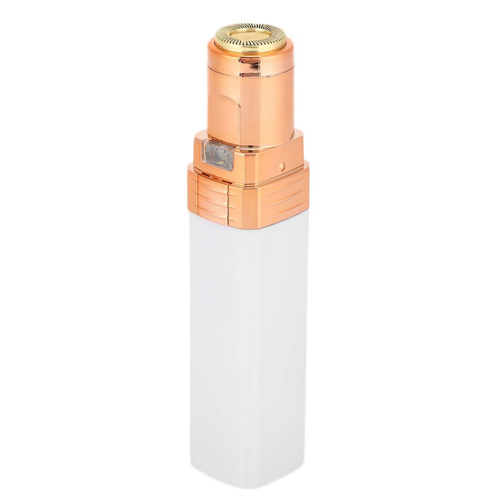 Hair Remover for Women, Compact Cute Lipstick Shape Painless Mini Electric Hair Remover Shaver for Chin Hair Upper Lip Shaver