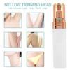 Hair Remover for Women, Compact Cute Lipstick Shape Painless Mini Electric Hair Remover Shaver for Chin Hair Upper Lip Shaver view 2