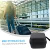 HAKIDZEL 5ml Essential Oil Travel Case Holder Bag Essential Oils Storage Pouch Black Organizer Compact Carrying Case view 3
