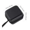HAKIDZEL 5ml Essential Oil Travel Case Holder Bag Essential Oils Storage Pouch Black Organizer Compact Carrying Case view 4