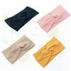 HAKIDZEL Cotton Twine Headbands 4pcs Yoga Head Wraps Spa Headbands Hair Ties Headwraps view 4