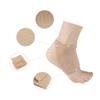 minkissy 2pairs Breathable Gel Heel Socks for Moisturizing and Crack of Khaki Ankle Socks for and Foot Care view 2