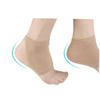 minkissy 2pairs Breathable Gel Heel Socks for Moisturizing and Crack of Khaki Ankle Socks for and Foot Care view 4
