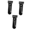 NOLITOY 3pcs Leather Case for Travel Compact Shaver Protector Cover Portable Manual Holder for Business Trips and Camping Design view 1