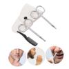 NOLITOY 12 Pcs Mustache Trimming Men Suit Men Grooming Kit Beard Professional Cosmetology Kit Nose Clippers for Men Beard Clippers for Men Mens Suits Man Small Comb view 4