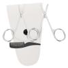 NOLITOY 8pcs Beard Scissors Set Stainless Steel Hair Thinning Scissors Nose Hair Trimmer for Grooming view 1