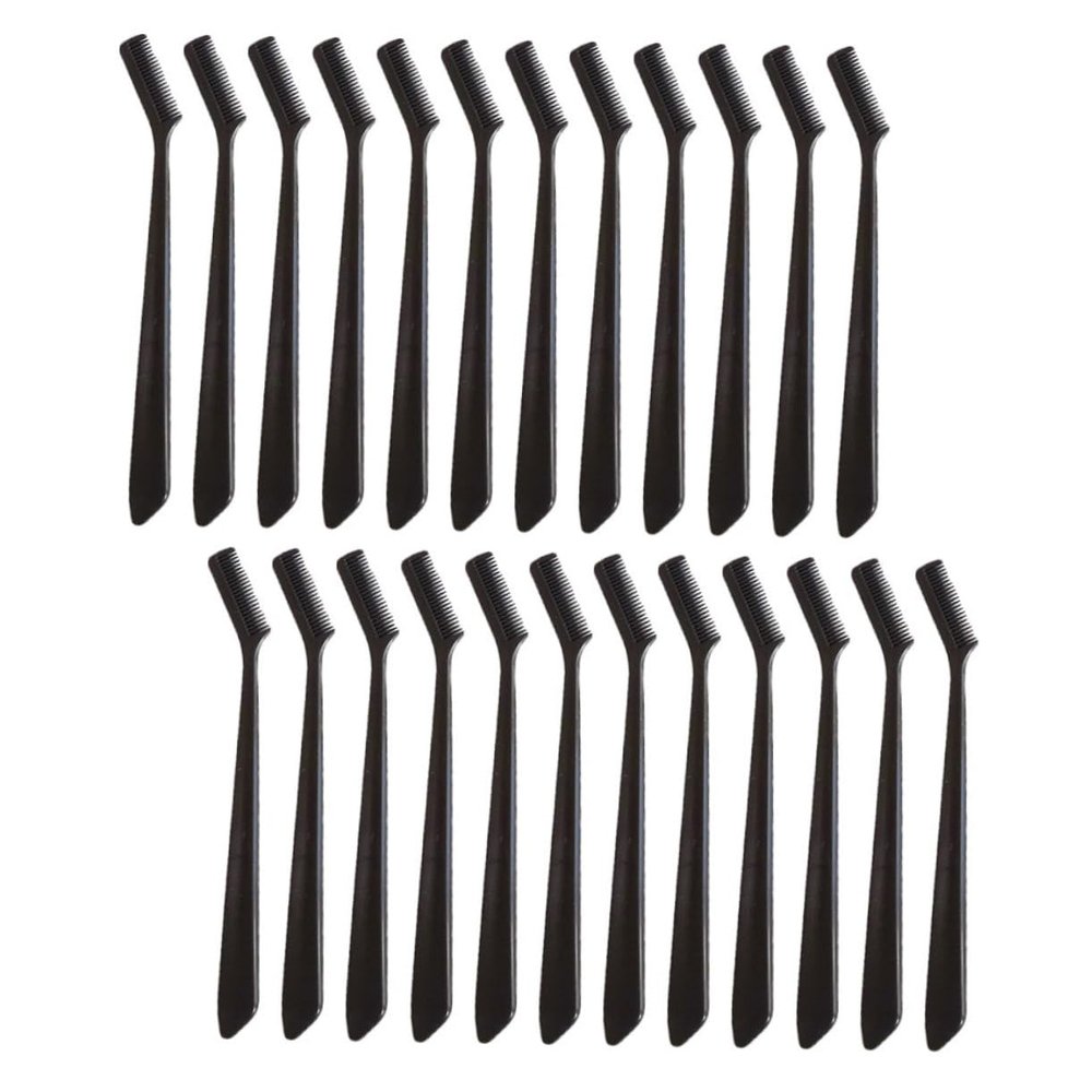 Beatifufu -in-1 Eyebrow Brush Lash Comb Sturdy Pp Small Eyebrow Comb Makeup Accessory for Her Random