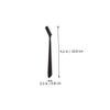 Beatifufu -in-1 Eyebrow Brush Lash Comb Sturdy Pp Small Eyebrow Comb Makeup Accessory for Her Random view 2