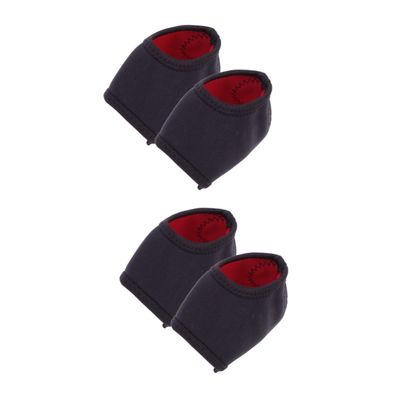 minkissy 2pcs Moisturizing Heel Sleeves for Relief Softening Protector for Dry Heels and Cuticles Comfortable Support for Men and Women