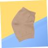 minkissy 2pcs Nylon Open Toe Socks Gel Heel Sleeve Moisturizing Antichapping Relief for Cracked Feet view 3
