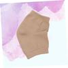 minkissy 2pcs Nylon Open Toe Socks Gel Heel Sleeve Moisturizing Antichapping Relief for Cracked Feet view 4