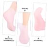 FRCOLOR 3pairs Moisturizing -Dry Socks for Cracked Feet Soft Sebs Boat Socks Foot Skin for view 3