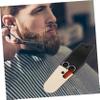NOLITOY 1set Stainless Steel Beard Trimming Scissors and Comb Kit Storage Bag for Men Includes Shears and Beard Comb for Grooming view 2