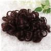 NOLITOY Wavy Curly Messy Bun Hairpiece for Women Synthetic Donut Chignon Extensions Twisting Hair Piece for Elegant Updos Multiple Colors Chestnut view 4
