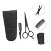 NOLITOY Beard Comb Nose Hair Trimmer Set Scissors Brow Trimmer Stainless Steel Scissors Beard Grooming Tool view 2