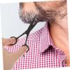 NOLITOY Beard Comb Nose Hair Trimmer Set Scissors Brow Trimmer Stainless Steel Scissors Beard Grooming Tool view 3