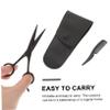 NOLITOY Beard Comb Nose Hair Trimmer Set Scissors Brow Trimmer Stainless Steel Scissors Beard Grooming Tool view 4