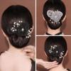 FOTN Flower Hair Bun Roller,Quickly Bun Hair Twister,Ball Hair Clip,Sheer Fabric Hair Bun Maker for Long Thick Hair Accessories for Women Girls (Color : 2PCS) view 4