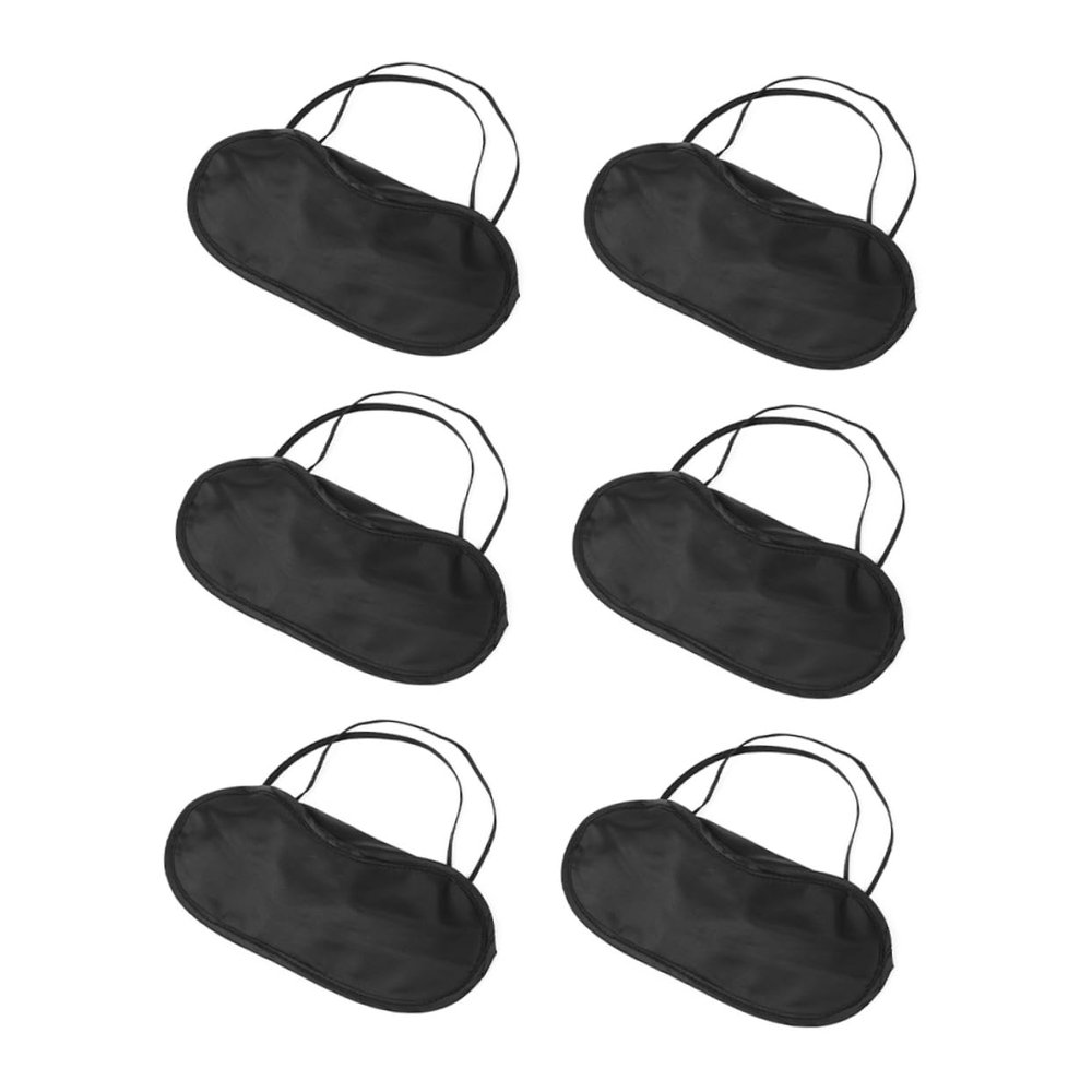 Beaupretty 12pcs Sleep Mask for Men Eye Patch Cover Elastic Strap Eye Shades Travel Nap Mask Comfortable