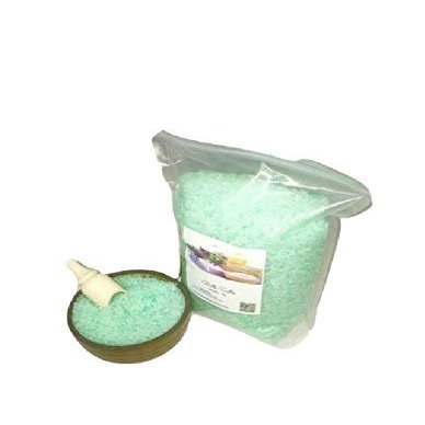 Bath Salts | 4lb Bag | Lemongrass mint Scent | Bathing | Body Care | Beauty | Relaxation | Spa