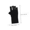 FOMIYES 5 Pairs Uv Gloves for Nails Nail Art Supplies Gel Manicure Sun Protection Gloves view 4