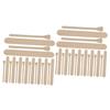 Beaupretty 200pcs Waxing Sticks Wooden Applicators for Hair Removal Handheld Spatulas for Body Eyebrow and Lip Waxing Smooth Edges for Safe Use view 1