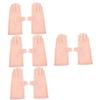 FOMIYES 4pairs Heat Gloves for Women Fingerless Glovesfor Manicure Uv Protection Uv Hand Protector for Manicure Skin Care view 1