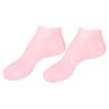 minkissy Moisturizing Anti-Dry Socks for Cracked Heels Sebs Sole Pads for Foot Care Comfortable Non-Slip Design for All-Day Wear and Overnight Use Pink view 1