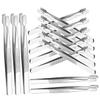 Beaupretty 15pcs Stainless Steel False Eyelash Tweezers Tools Ergonomic Design for Precision Grip for Lash Extensions Stamp Collecting view 1