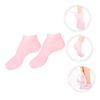 minkissy 3pairs Hydrating Overnight Socks Moisturizing Cracked Heel Foot Socks Sebs Boat Sole Pads view 2