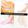 minkissy 3pairs Hydrating Overnight Socks Moisturizing Cracked Heel Foot Socks Sebs Boat Sole Pads view 3