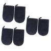 FRCOLOR 6pcs Self Tanning Applicator Gloves Black Lint Mitts for Even Application of Sunless Tanning Cream Comfortable and Easy to Use for Men and Women view 1