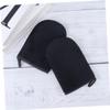 FRCOLOR 6pcs Self Tanning Applicator Gloves Black Lint Mitts for Even Application of Sunless Tanning Cream Comfortable and Easy to Use for Men and Women view 2
