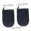 FRCOLOR 6pcs Self Tanning Applicator Gloves Black Lint Mitts for Even Application of Sunless Tanning Cream Comfortable and Easy to Use for Men and Women view 4