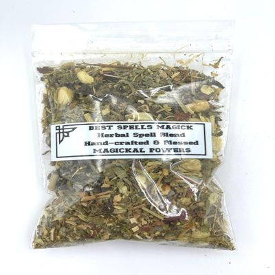 MAGICKAL Powers Organic Herbal Spiritual Bath/Hoodoo Voodoo Conjure Wicca Spell Rituals/Handmade by Best Spells Magick/Magick Hoodoo Wicca
