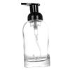 Amosfun Glass Soap Dispenser Pump Bottle Refillable Lotion and Shampoo Container Leak Design for Bathroom and Kitchen Use for Body Wash and Liquid Soap view 1