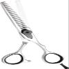 Barber Scissors Set 6.0 Inch Silver Hairdressing Scissors Tool Set Flat Tooth Scissors Bangs Scissors Set Scissors Hairdresser Hairdressing Scissors Boys and Girls Gifts (Size : 10PCS) view 3