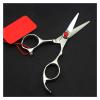 Barber Hair Cutting Scissors Professional Salon Hair Shears Hairdressing Styling Tools Nose Trimmer Scissors Color : 4.5 inch) view 1