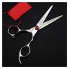 Barber Hair Cutting Scissors Professional Salon Hair Shears Hairdressing Styling Tools Nose Trimmer Scissors Color : 4.5 inch) view 2